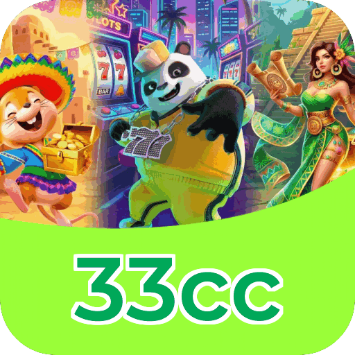 Plataforma 33cc mostrando interface moderna, jogos certificados e recursos de segurança licenciados